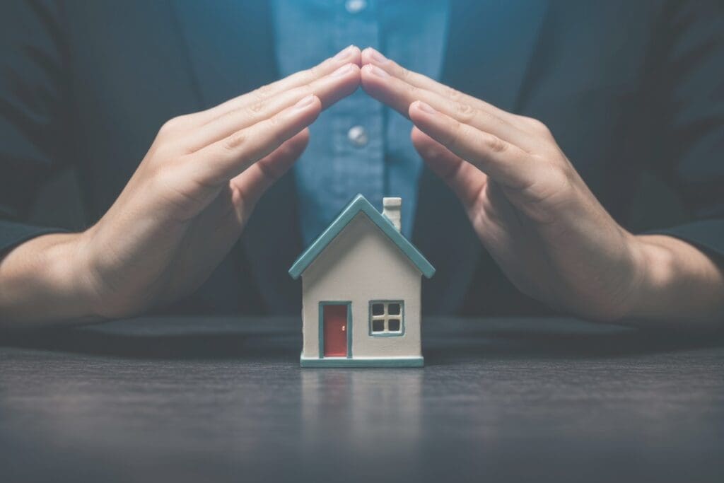 Vacant building inspection — Blade Services property security.