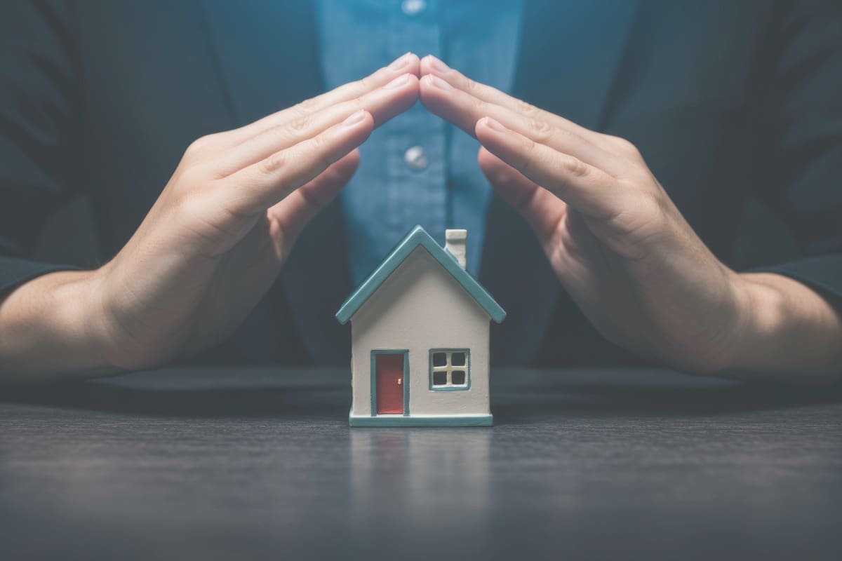 Vacant building inspection — Blade Services property security.